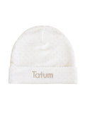Picot Trim Bamboo Hat | Baby Taupe