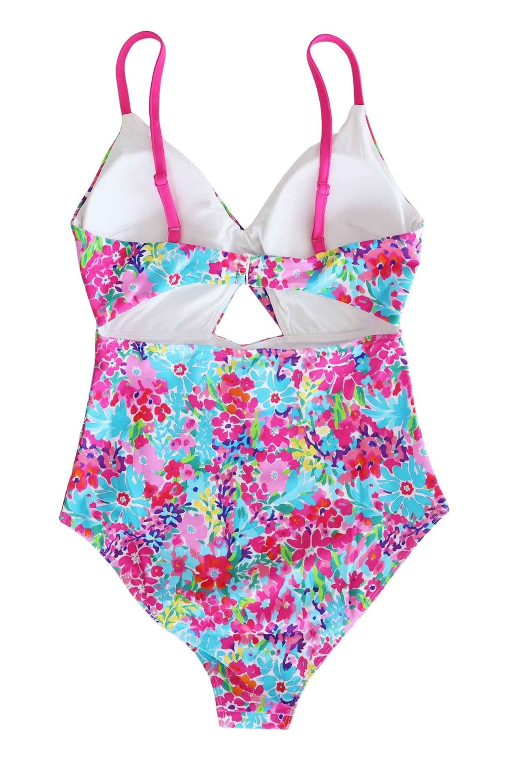 Women's Ruched Cutout One-Piece Swimsuit | Petal Splash