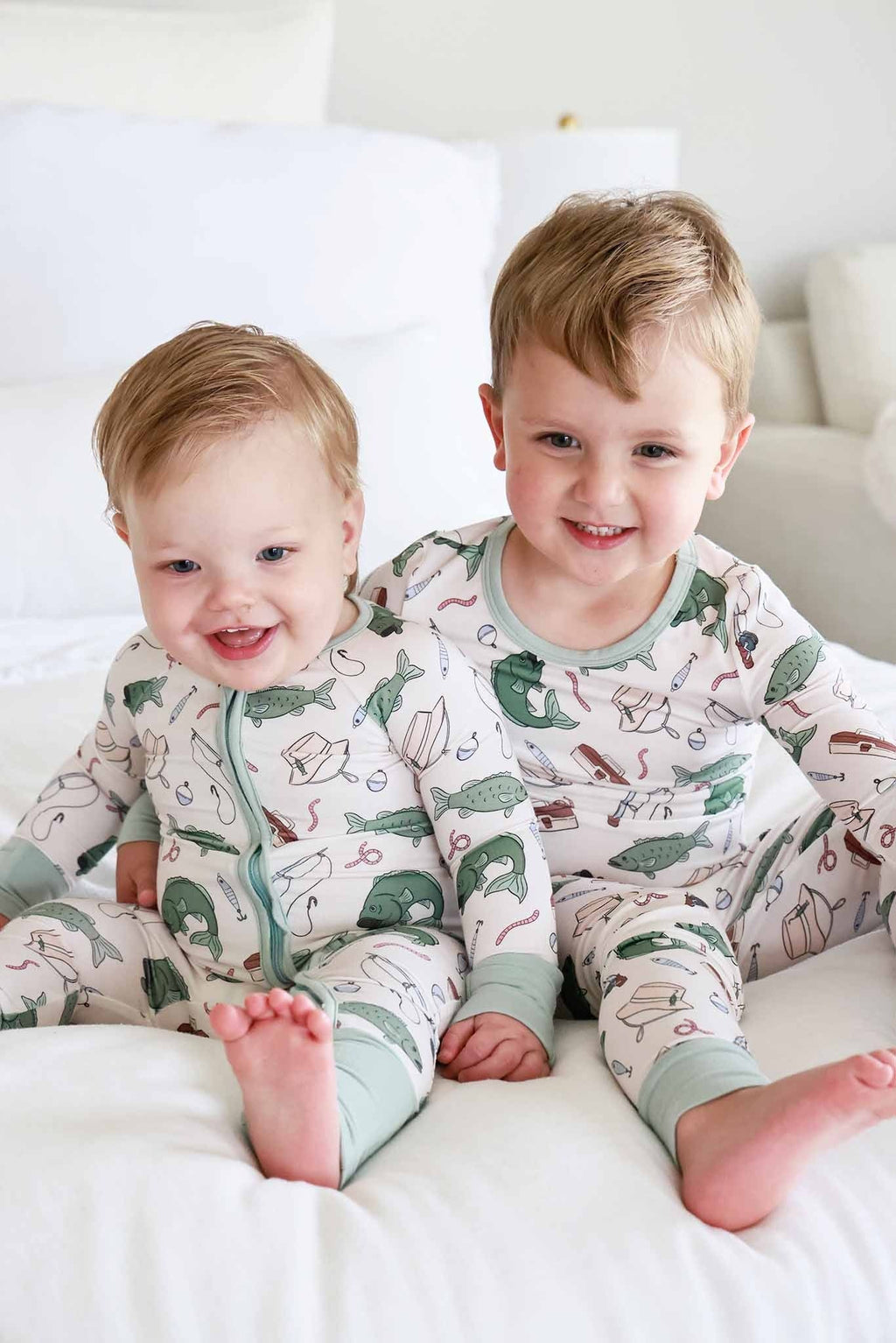 Two Piece Bamboo Pajama Set | Off the Hook